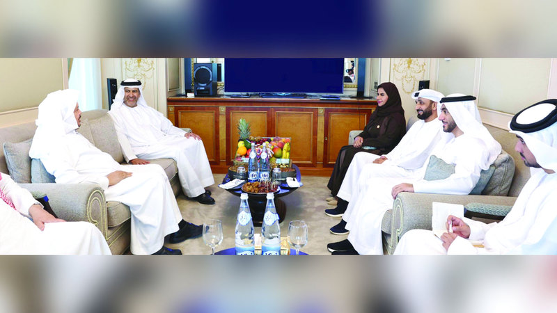 الإمارات والسعودية تبحثان تعزيز العلاقات البرلمانية