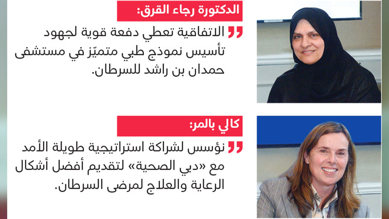 تطوير نماذج الرعاية الصحية لمستشفى حمدان بن راشد للسرطان