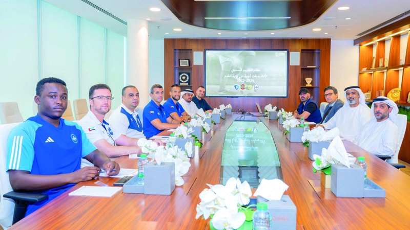 مجلس دبي الرياضي يجري التقييم السنوي لأكاديميات الكرة