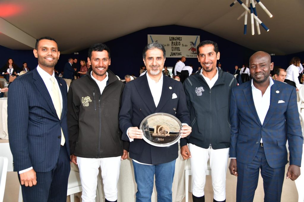 حضور إماراتي قوي في بطولة لونجين باريس إيفل الدولية لقفز الحواجز