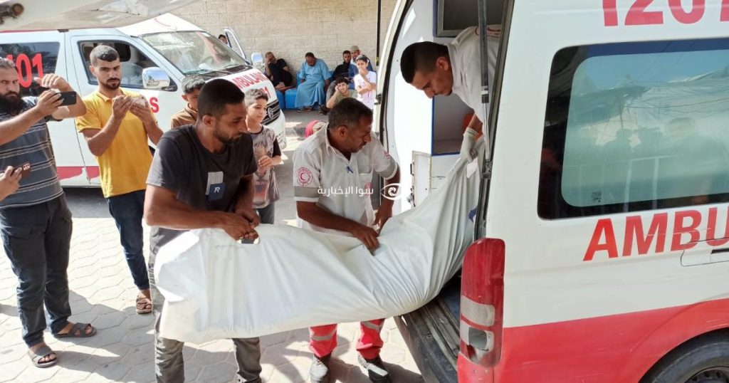 بالصور: 5 شهداء في قصف الاحتلال مخيم البريج ورفح