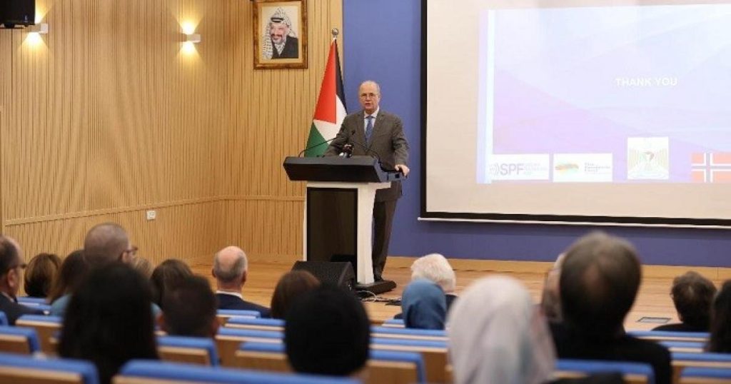 مصطفى : نحاول التركيز على ثلاث أولويات رئيسة لدعم غزة