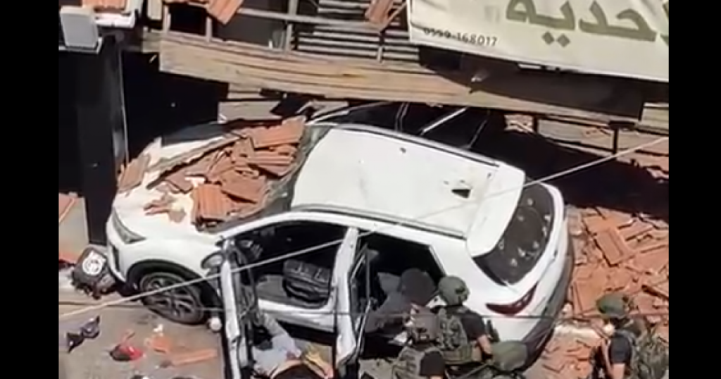 بالفيديو: قوة خاصة إسرائيلية تغتال 3 فلسطينيين داخل مركبتهم في قلقيلية