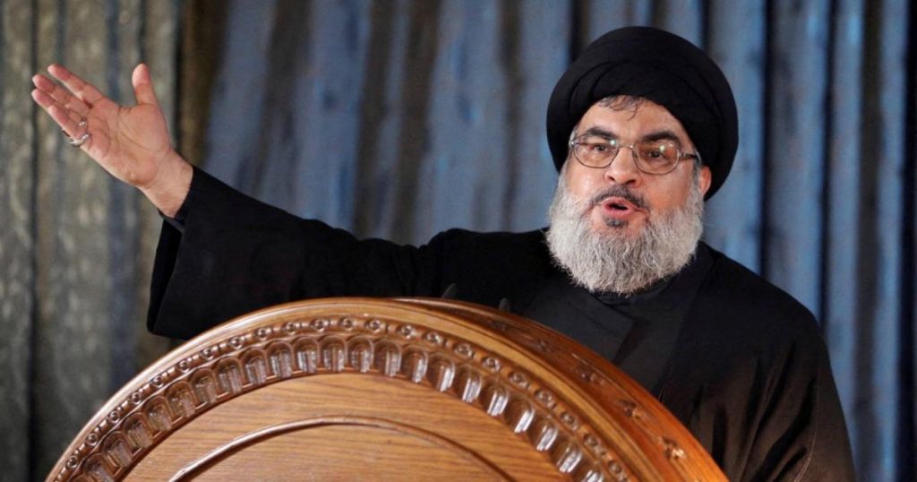 نصر الله : احتمال الانزلاق الى حرب كبرى وارد في أي لحظة