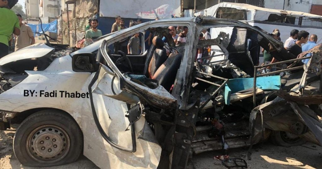 بالفيديو: استشهاد 8 عناصر من شرطة غزة بقصف إسرائيلي في دير البلح