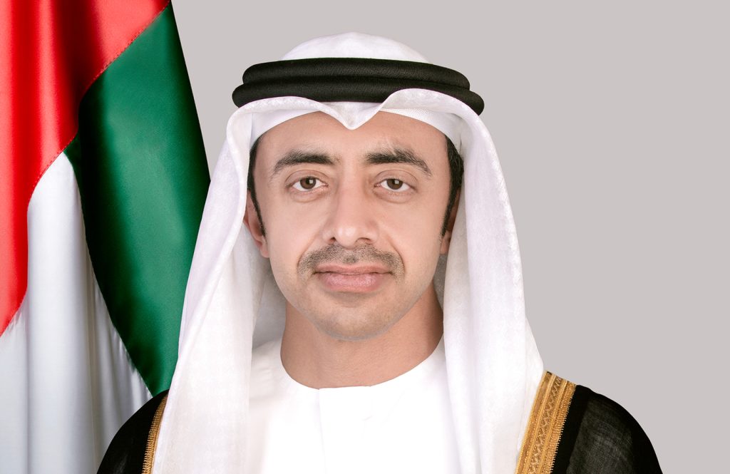 الرئيس الإيراني يستقبل عبدالله بن زايد في طهران
