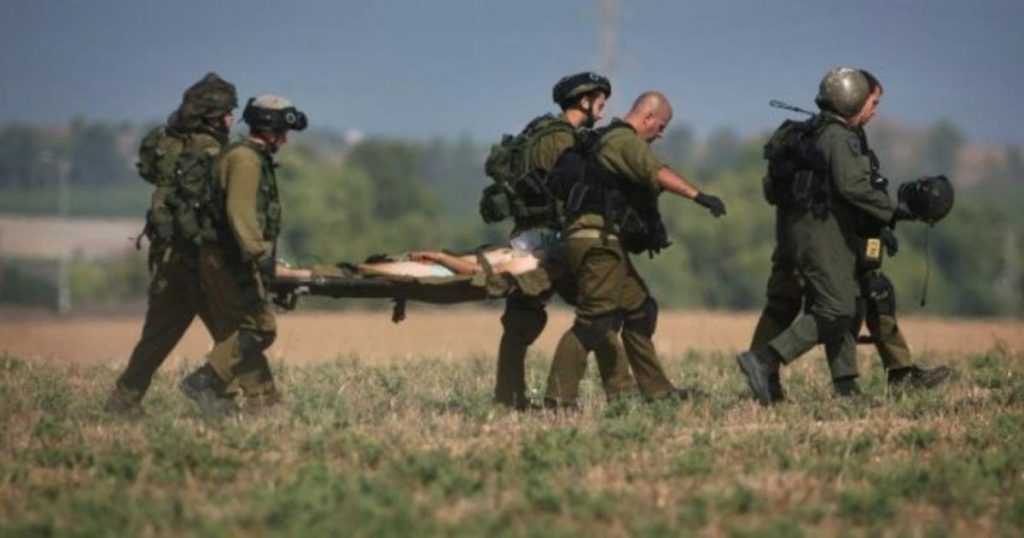 إصابة 13 جنديا إسرائيليا في غزة