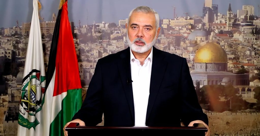 هنية يدعو لتظاهرات ومسيرات في الثالث من الشهر المقبل