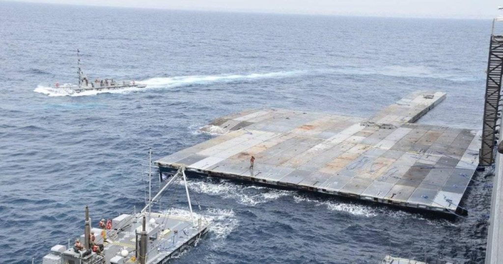 وزارة الدفاع الأمريكية تتحدث عن مستجدات الرصيف العائم في غزة