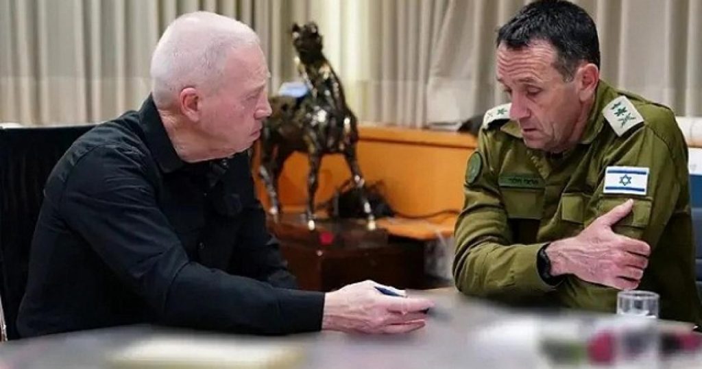 موقع عبري: العلاقة بين غالانت وهاليفي على شفا الانفجار