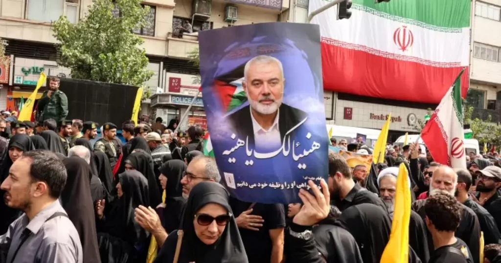 الحرس الثوري الإيراني يُصدر بيانا بشأن اغتيال “هنية” ويتوعّد إسرائيل