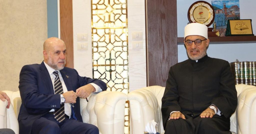 تفاصيل اجتماع الهباش مع مفتي مصر