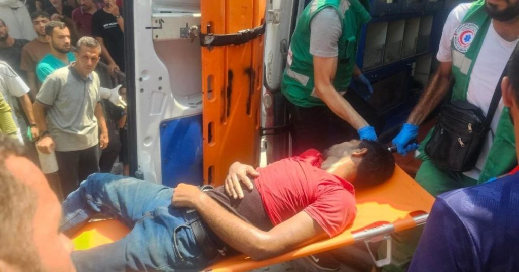 شهداء ومصابون في قصف استهدف مدرسة تؤوي نازحين بحي الرمال في غزة