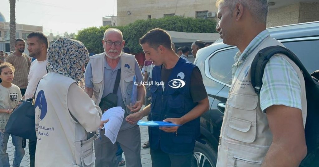 غزة: الاحتلال يرفض تنسيق دخول فرق حملة التطعيم إلى مناطق في جنوب القطاع