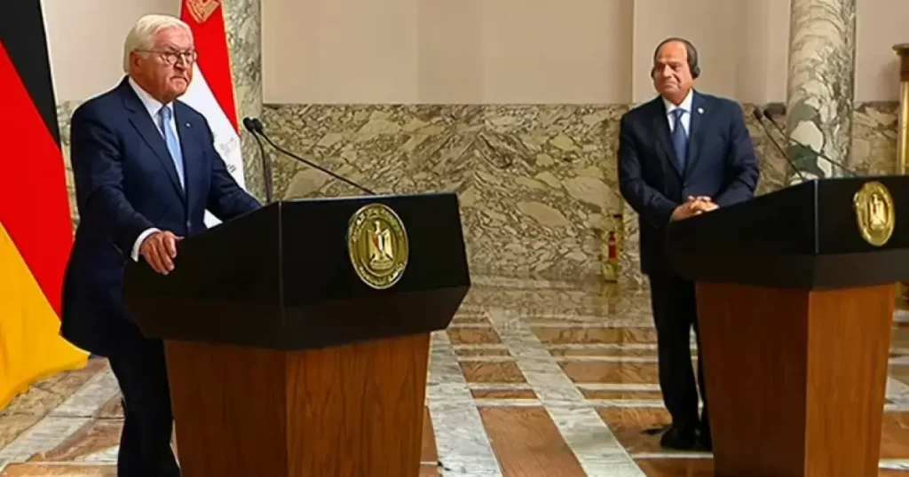 الرئيس المصري: نعمل مع واشنطن والدوحة للتوصل إلى اتفاق تهدئة في غزة