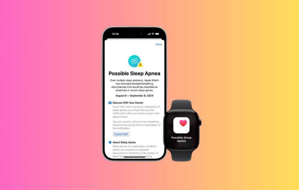كيف تعمل مزية اكتشاف توقف التنفس في أثناء النوم الجديدة في ساعة آبل الذكية؟