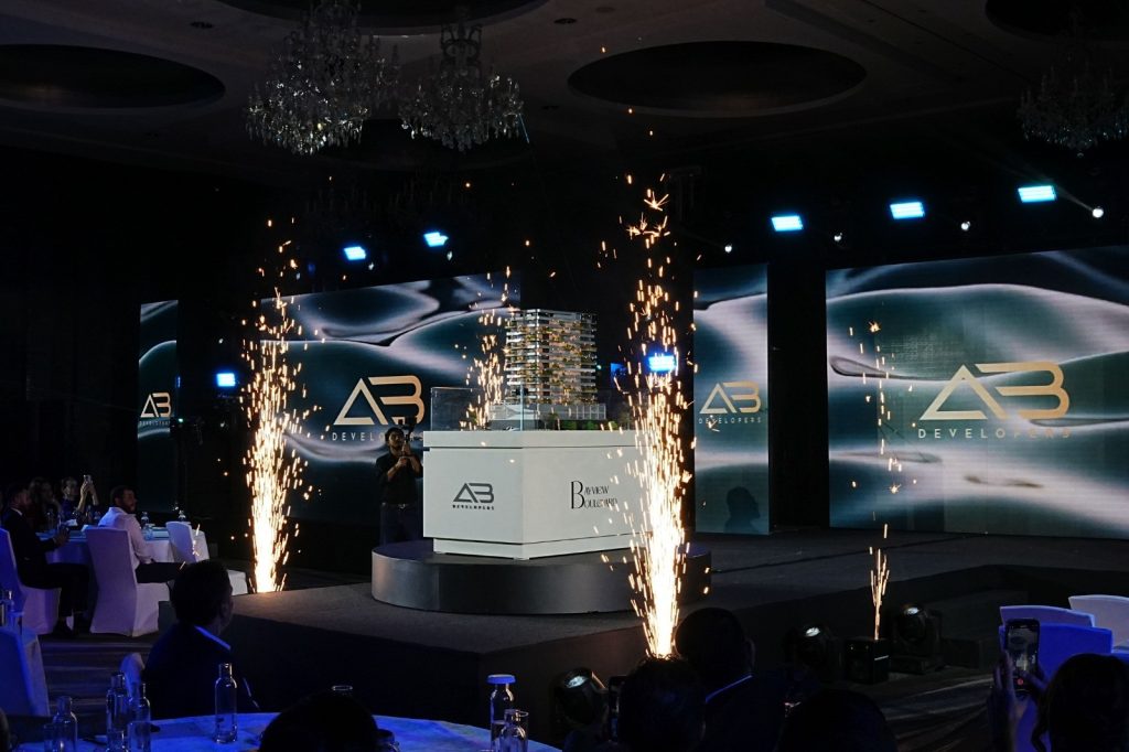 مشروع “باي فيو بوليفارد” يسحر الحضور في حفل إطلاقه من قبل “ايه بي ديفلوبرز”