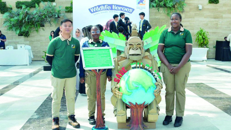 «دبي سفاري بارك» تكرّم بطل تحدي الاستدامة