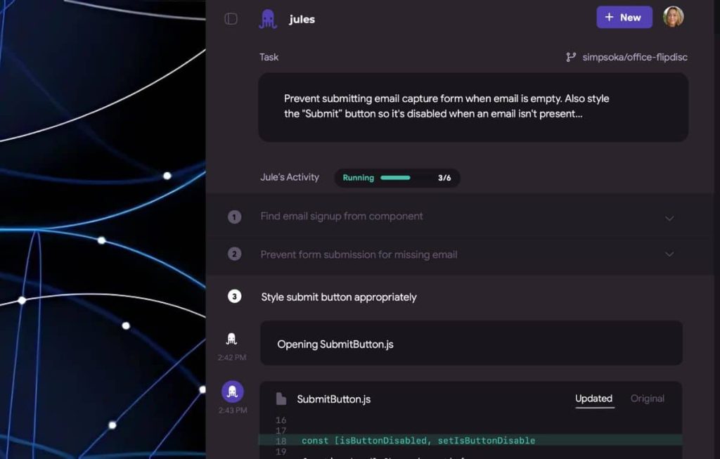 جوجل تكشف عن Jules – أداة ذكاء اصطناعي لإصلاح الأخطاء البرمجية