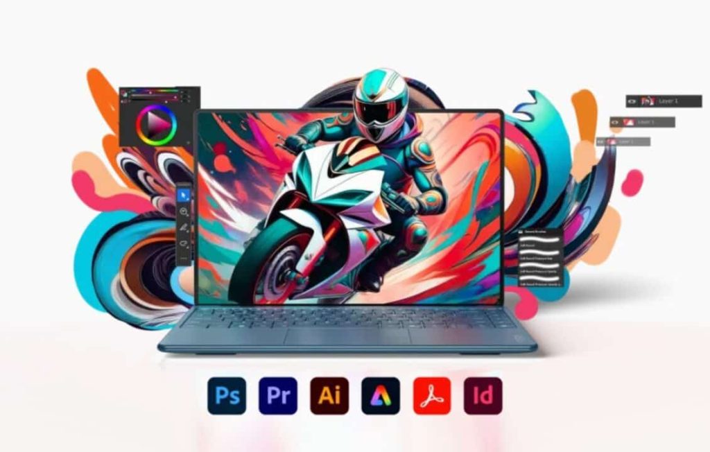 لينوفو تكشف عن أول حاسوب محمول بكاميرا مخفية تحت الشاشة