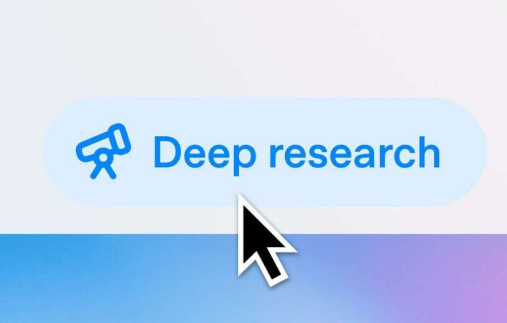 ChatGPT يطرح ميزة البحث العميق