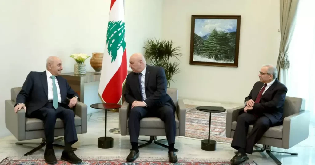 الرئاسة اللبنانية تعلن تشكيل حكومة جديدة من 24 وزيراً