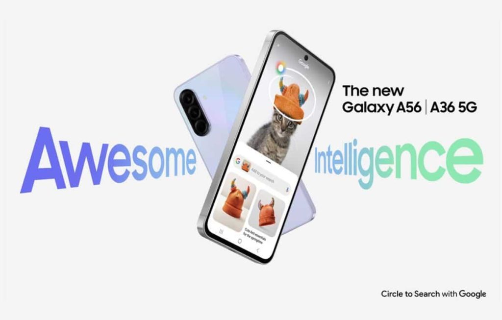 سامسونج تكشف عن هواتف جالاكسي A56 و A36 و A26