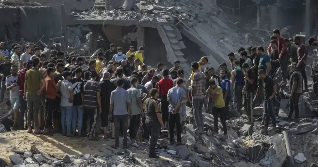 بالفيديو: 10 شهداء في قصف على جباليا البلد والجيش الإسرائيلي يعقب