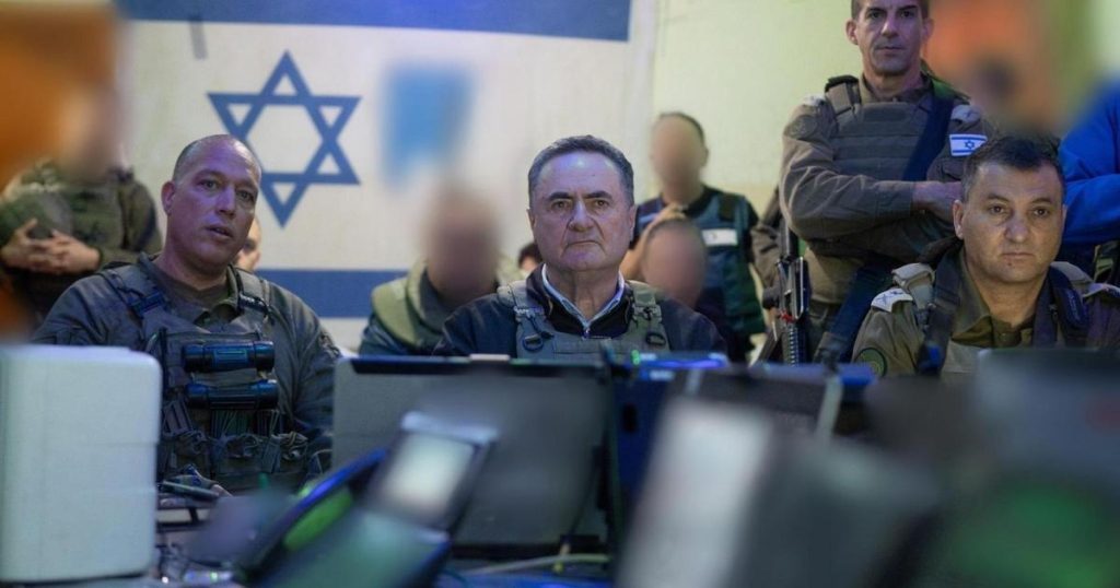 صورة: كاتس من محور موراج : خطة تهجير سكان غزة مستمرة