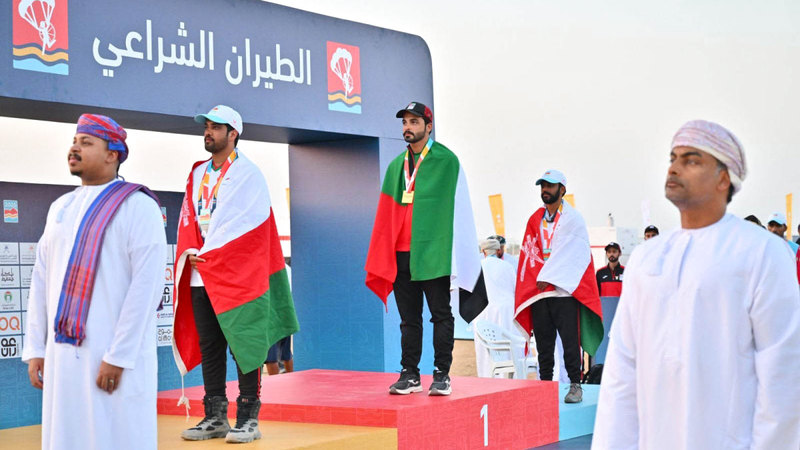 الحــمـادي يهدي الإمارات ذهبية ثالثة في «الألعاب الخليجية الشاطئية»