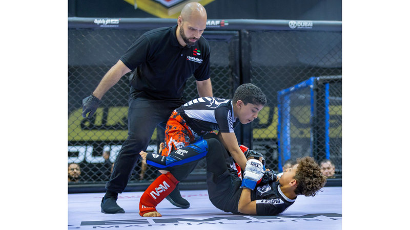 دبي تستضيف بطولة الإمارات الوطنية للفنون القتالية المختلطة