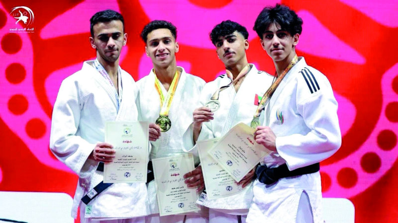 الشامسي يتقلد برونزية عربية في الجودو