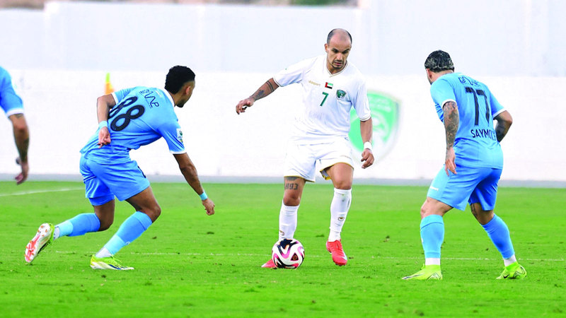 دبا يخوض تحدي مصفوت وعينه على المركز الثاني