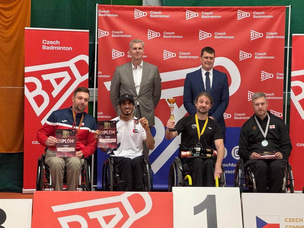 البدواوي يهدي الإمارات أول ميدالية دولية في الريشة الطائرة لأصحاب الهمم