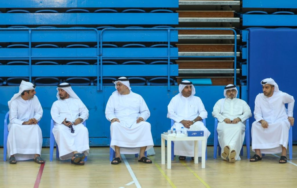 النصر يبحث استعدادات الطائرة واليد والسلة للمرحلة الحاسمة من الموسم الرياضي