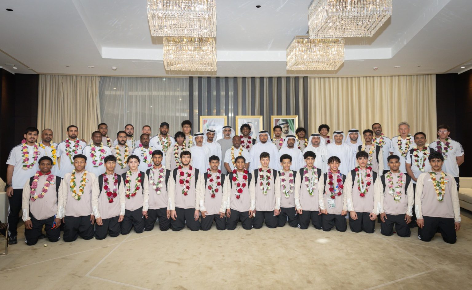 اتحاد الكرة يحتفي بمنتخبنا الوطني للناشئين تحت 17 عاماً