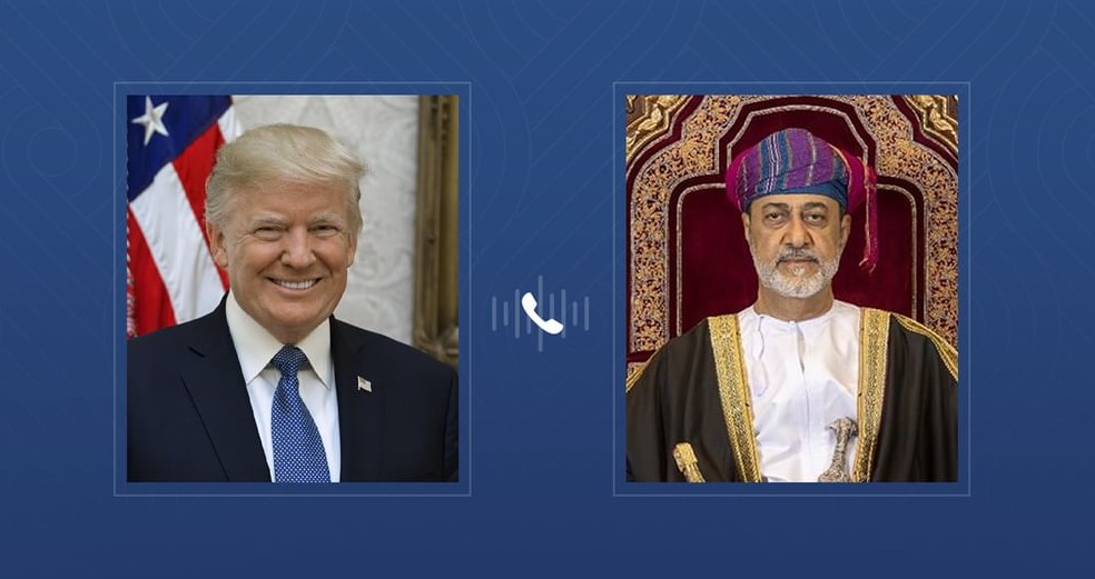 سلطان عمان وترامب يبحثان هاتفيا سبل دعم المفاوضات الأميركية الإيرانية