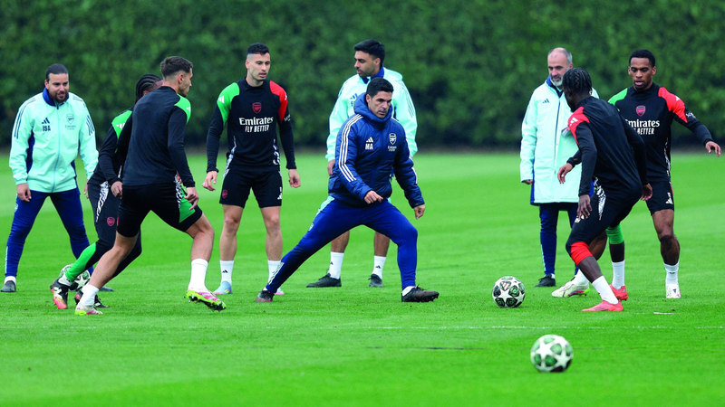 أرسنال يواجه الريال بـ «قلب غير مطمئن» رغم الثلاثية