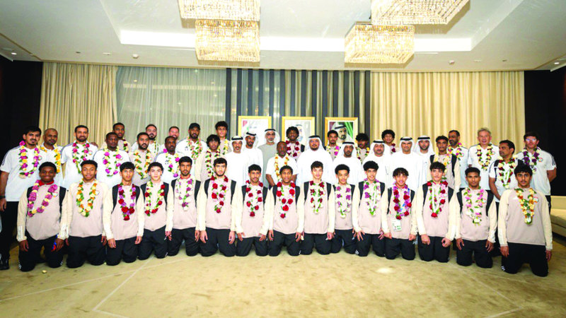 اتحاد الكرة يحتفي بمنتخب الناشئين المتأهل إلى «مونديال قطر»