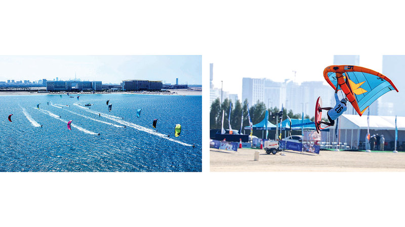 «دبي كايت سيرف» تنطلق في جزر دبي اليوم