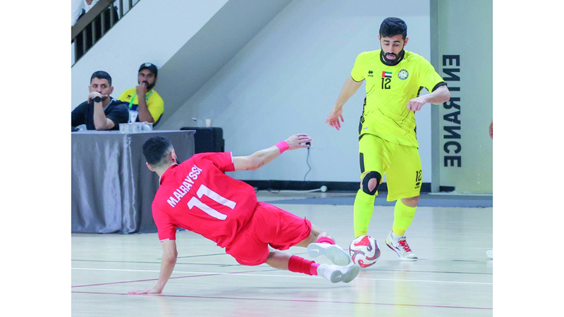 كلباء يهزم البطائح ويقترب من نهائي دوري «الصالات»