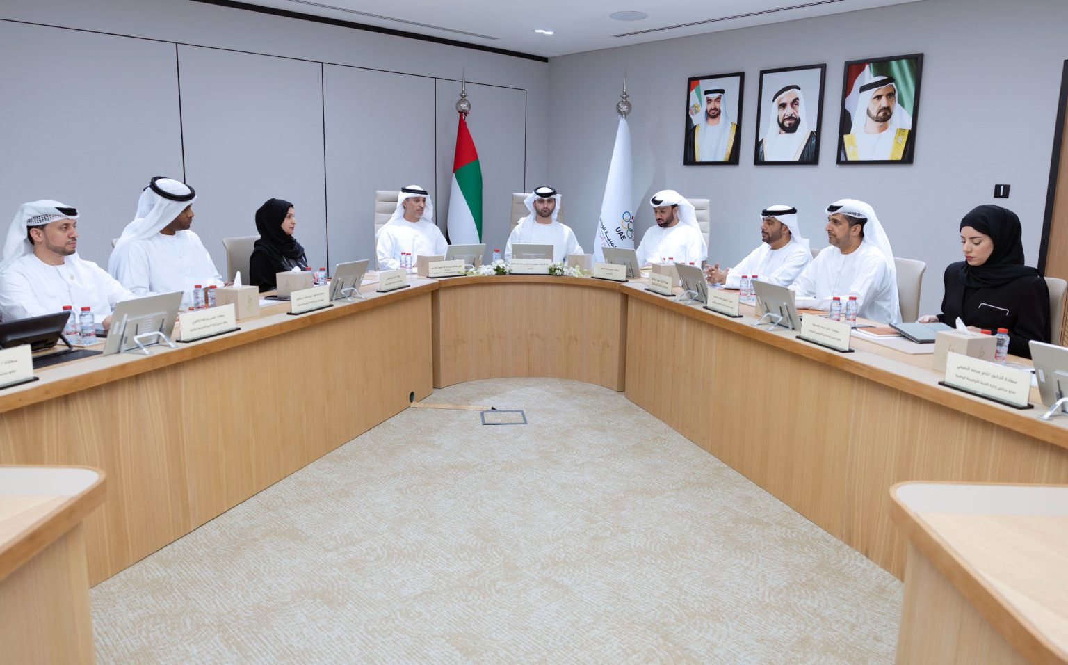 منصور بن محمد يترأس اجتماع مجلس إدارة اللجنة الأولمبية الوطنية