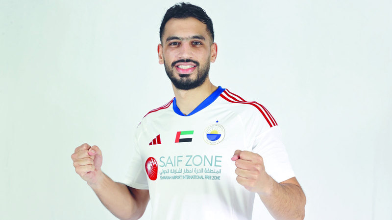 الشارقة يجدد عقد اللاعب ماجد حسن