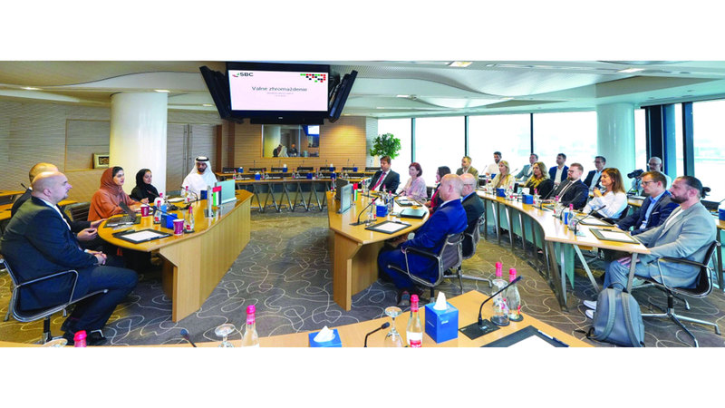 «تجارة دبي» تطلق مجلس الأعمال السلوفاكي