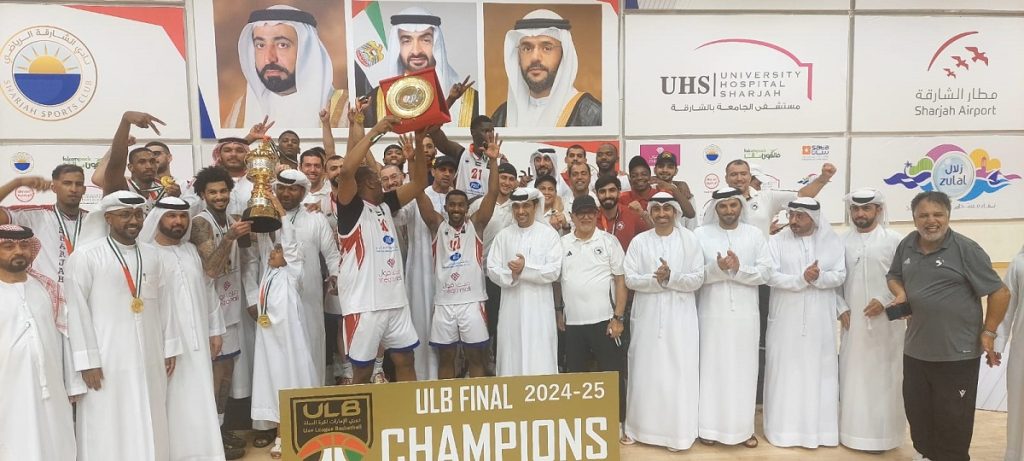 الشارقة يضيف النجمة الـ “8” تاريخياً في دوري السلة