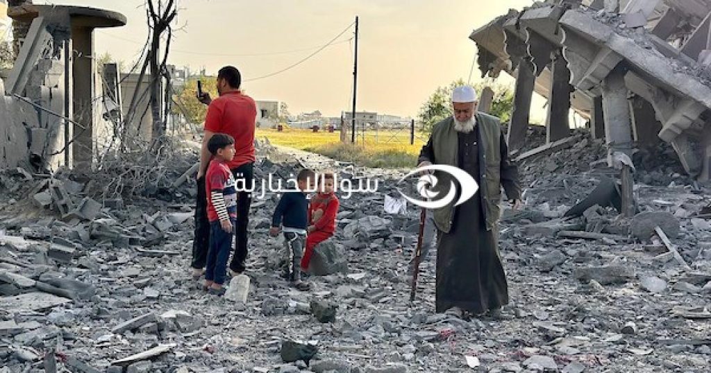 4 شهداء في قصف منزل عائلة غراب بدير البلح