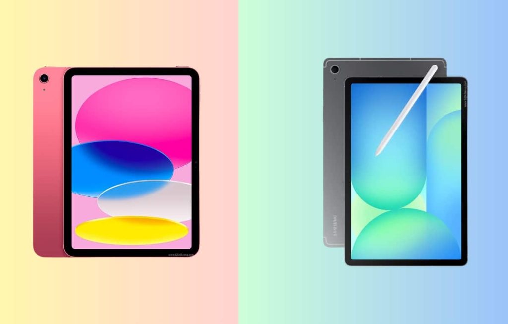 مقارنة بين جهازي Galaxy Tab S10 FE و iPad 11