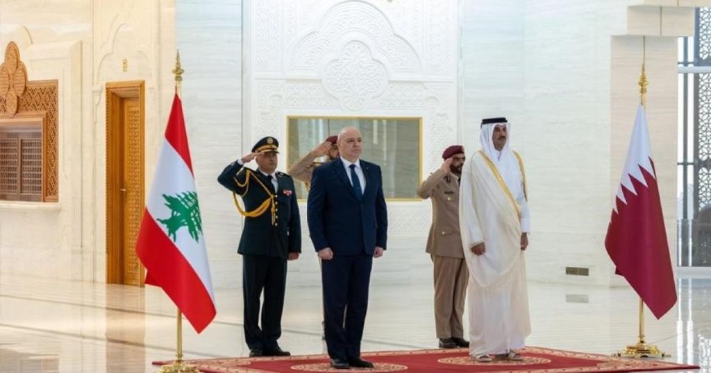 قطر تعلن استعدادها لدعم لبنان لتحقيق الاستقرار والإعمار