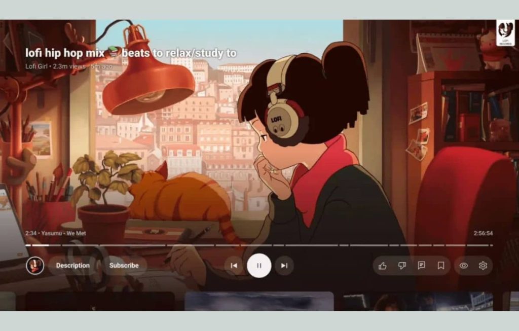 يوتيوب تكشف عن تصميم جديد لتطبيق التلفاز