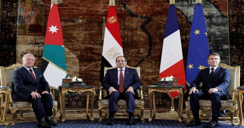 تفاصيل مُخرجات “القمة الثلاثية” لبحث الأوضاع الخطيرة في غزة